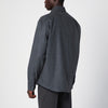 XACUS Grey wool blend overshirt