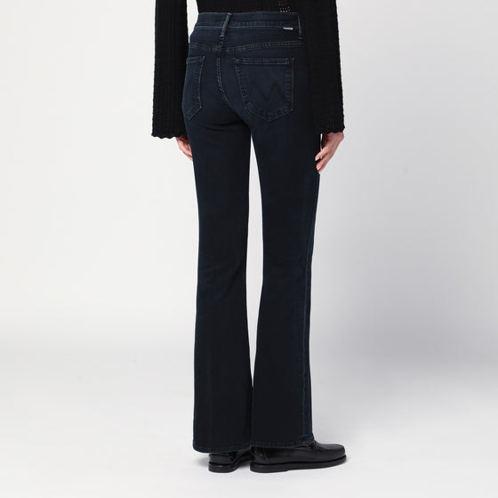 Mother The Weekender cropped jeans in black