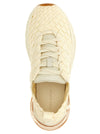 Tory Burch Good Luck Woven Trainer Sneakers