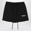 Fear of God Essentials Black shorts with logo