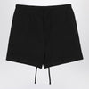 Fear of God Essentials Black shorts with logo