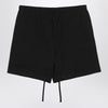 Fear of God Essentials Black shorts with logo