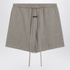 Fear of God Essentials Grey cotton-blend shorts