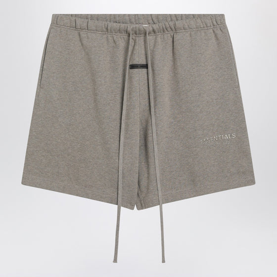 Fear of God Essentials Grey cotton-blend shorts