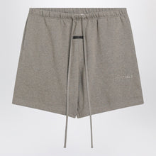  Fear of God Essentials Grey cotton-blend shorts