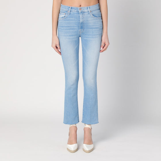 Mother Trumpet jeans The Dodger Sneak light blue washed