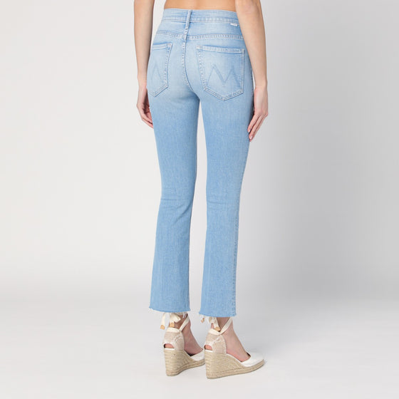 Mother Trumpet jeans The Dodger Sneak light blue washed