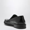 VINNY''s Black leather Micahel moccasins
