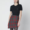 Vivienne Westwood Black Bea wool and silk top