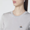 Vivienne Westwood Light grey Bea wool and silk top