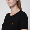 Vivienne Westwood Bea knitted cotton and cashmere T-shirt in black