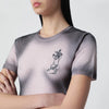 Vivienne Westwood Pink/black dégradé-effect knit top