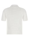 Tory Burch Pointelle Viscose Polo Shirt