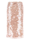 Tory Burch Maxi Sequin Skirt