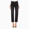 RE/DONE Black cropped trousers
