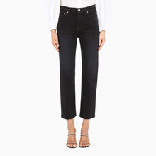  RE/DONE Black cropped trousers