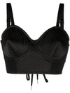 Jean Paul Gaultier Conical corset cropped top