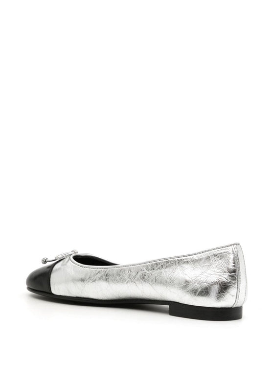 Tory Burch Ballerinas with contrasting toe