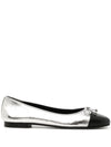 Tory Burch Ballerinas with contrasting toe