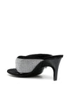 The Attico Rem crystal-embellished thong sandals