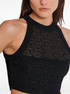 Balmain PB Labyrinth knit top