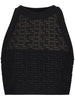 Balmain PB Labyrinth knit top