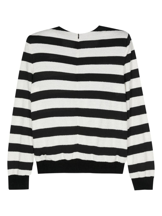 Balmain Striped Sweater
