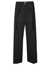 Erika Cavallini Semi-Couture Wool twill Amelia trousers