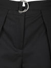 Erika Cavallini Semi-Couture Wool twill Amelia trousers