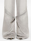 The Attico Wide-leg denim cotton jeans