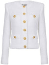 Balmain Jackets White