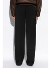 Saint Laurent grain de poudre wool trousers