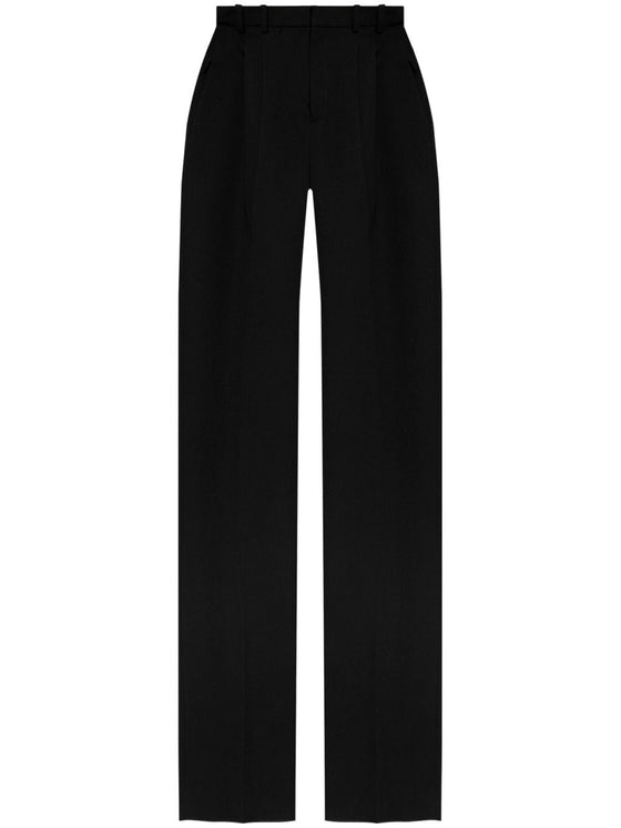 Saint Laurent grain de poudre wool trousers