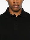 Saint Laurent Piquet cotton polo shirt