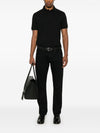 Saint Laurent Piquet cotton polo shirt