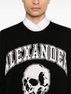 Alexander McQueen intarsia-logo Sweater