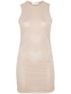 Saint Laurent Short Dress With Ruffles