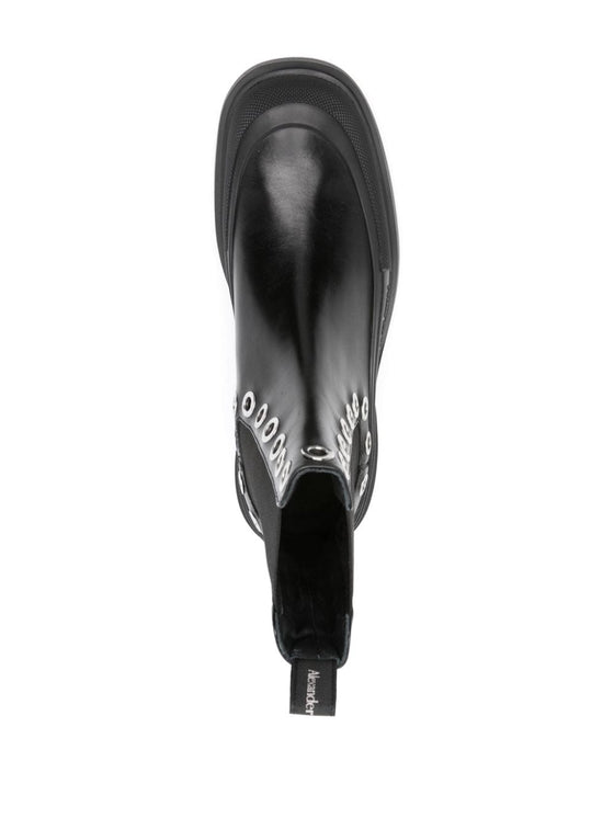 Alexander McQueen Chelsea Boots With Eyelets