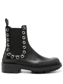  Alexander McQueen Chelsea Boots With Eyelets