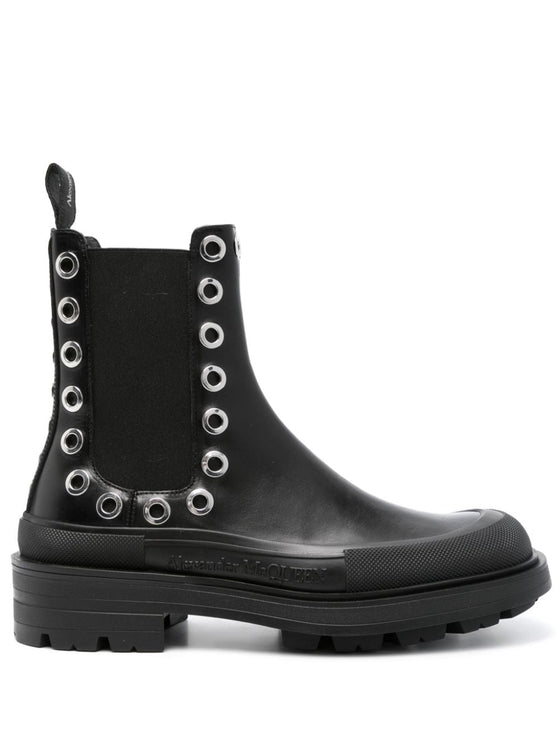 Alexander McQueen Chelsea Boots With Eyelets
