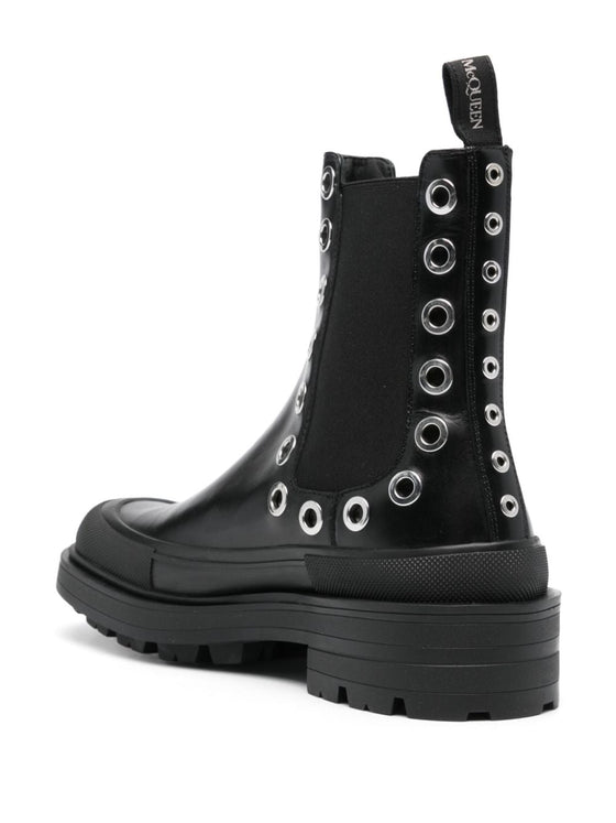 Alexander McQueen Chelsea Boots With Eyelets