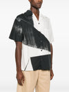 Alexander McQueen colourblock shirt