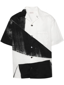  Alexander McQueen colourblock shirt