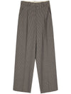 Alysi Wool blend wide-leg trousers