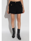 Versace Heritage tweed mini shorts