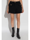 Versace Heritage tweed mini shorts