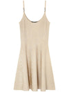 Versace Barocco jacquard flared mini dress