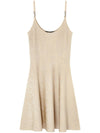 Versace Barocco jacquard flared mini dress