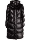 Woolrich quilted raincoat with logo patch
