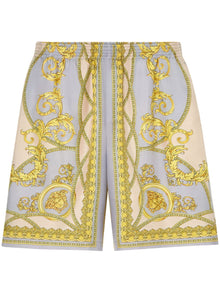  Versace La Coupe des Dieux silk shorts